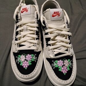 Nike, 7.5, white, shoes